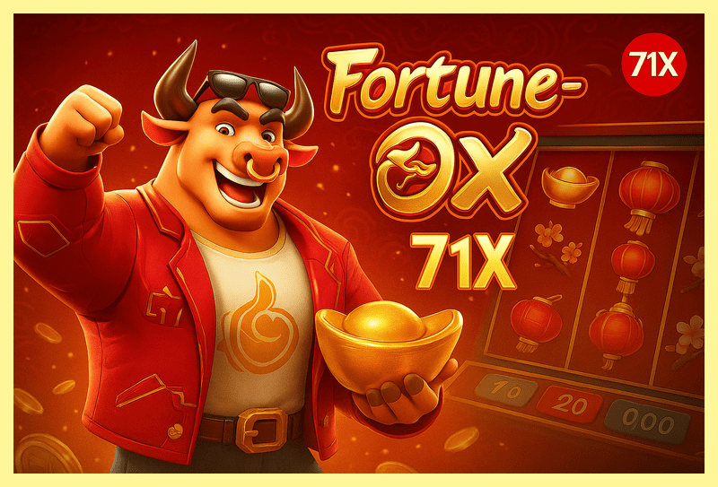 Fortune Ox no 71X - Aposte Agora e Reivindique Seus Ganhos